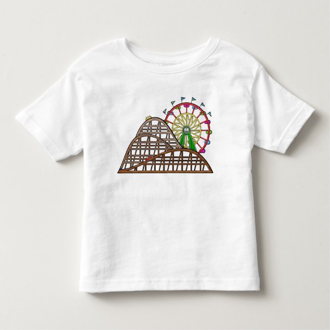 Camiseta De Bebé Parque de atracciones (Anverso)