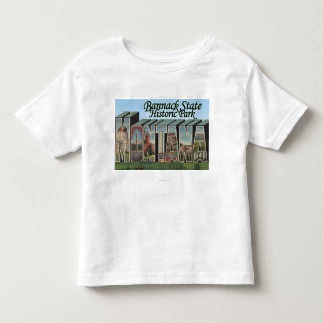 Camiseta De Bebé Parque de estado de Bannack, Montana (Anverso)