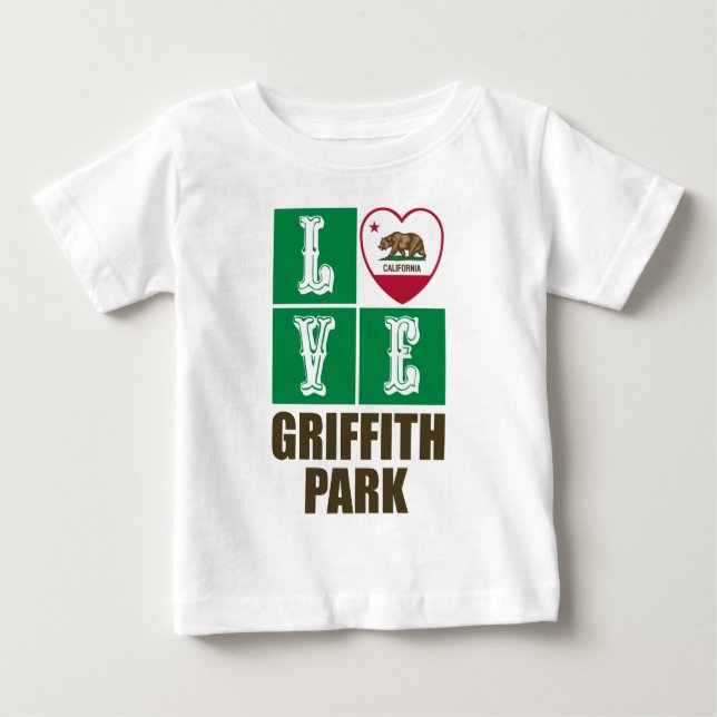 Camiseta De Bebé Parque de Griffith de la Bandera Estatal de la Rep (Anverso)