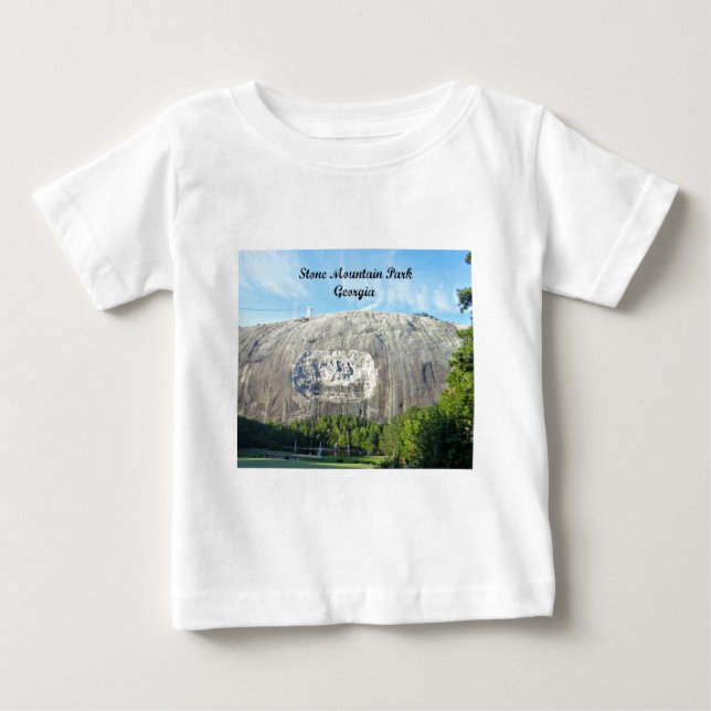 Camiseta De Bebé Parque de la Montaña de Piedra, Georgia (Anverso)