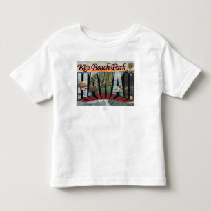 Camiseta De Bebé Parque de la playa de Ke'e, Hawaii - escenas