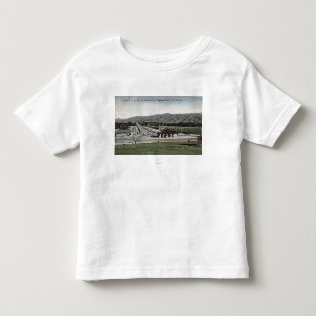 Camiseta De Bebé Parque de Oneonta y hotel de Raymond (Anverso)