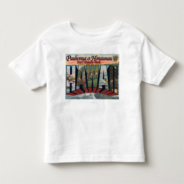 Camiseta De Bebé Parque de Puuhonua o Honaunau, Hawaii (Anverso)