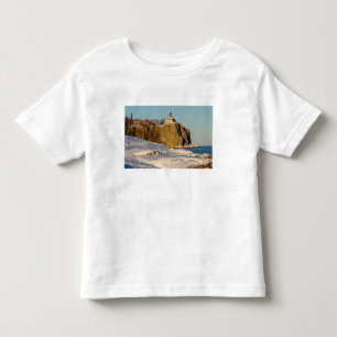 Camiseta De Bebé Parque Estatal Farol Split Rock en el lago