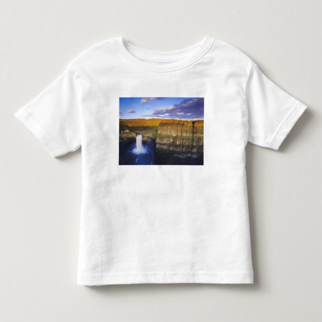 Camiseta De Bebé Parque Estatal Palouse Falls en Washington (Anverso)