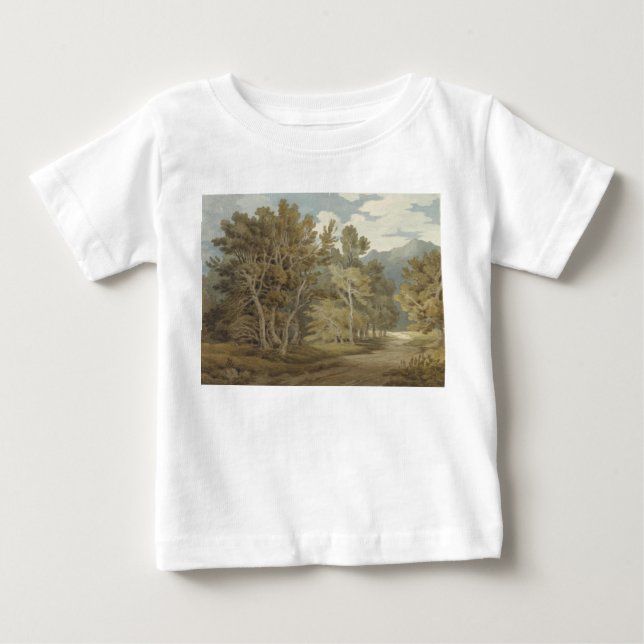 Camiseta De Bebé Parque Gowbarrow, Ullswater (por John White Abbott (Anverso)