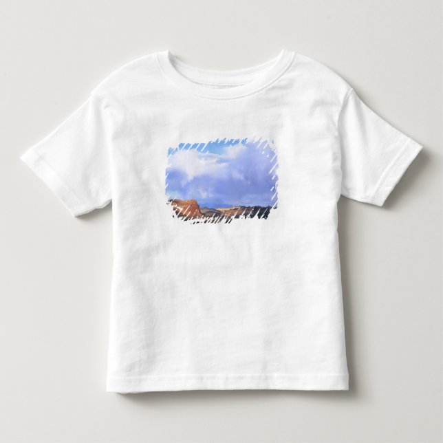 Camiseta De Bebé Parque Nacional Capitol Reef, Utah. EE.UU. Cumulus (Anverso)