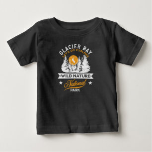 Camiseta De Bebé Parque nacional de la Bahía del Glaciar