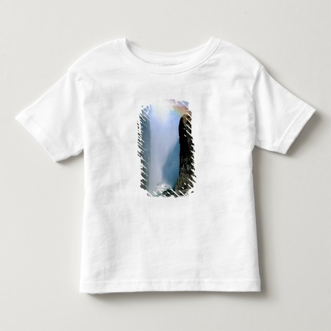 Camiseta De Bebé Parque Nacional de las Cataratas Victoria, África, (Anverso)