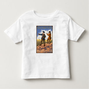 Camiseta De Bebé Parque nacional de Lewis y de Clark - de