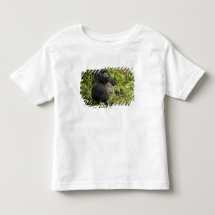 Camiseta De Bebé Parque Nacional de los Volcanes, Gorila de montaña