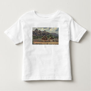 Camiseta De Bebé Parque nacional de Teton, WY