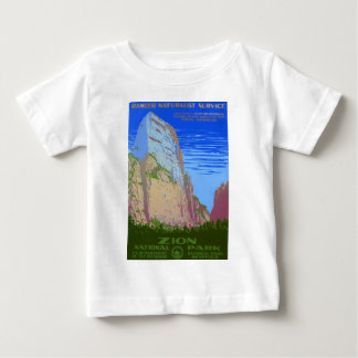 Camiseta De Bebé Parque nacional de Zion