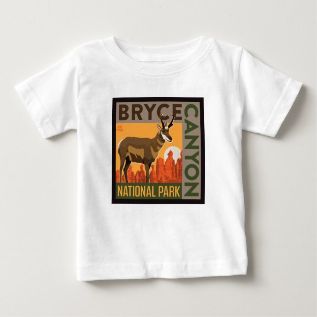 Camiseta De Bebé Parque nacional del Cañón de Bryce | Utah (Anverso)