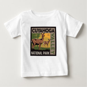 Camiseta De Bebé Parque nacional del Valle de Cuyahoga   Ohio