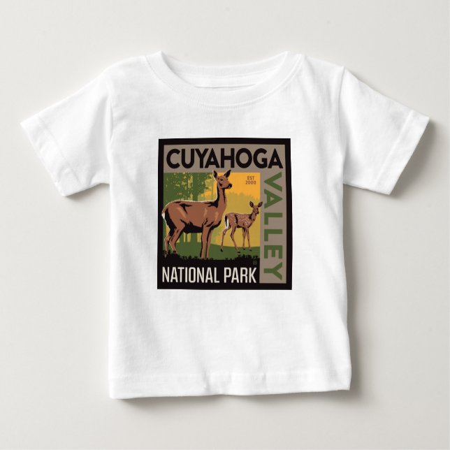 Camiseta De Bebé Parque nacional del Valle de Cuyahoga | Ohio (Anverso)