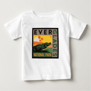 Camiseta De Bebé Parque nacional Everglades   Florida