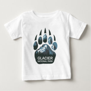 Camiseta De Bebé Parque nacional Glaciar