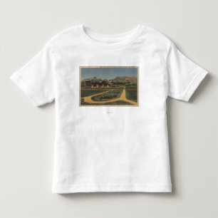 Camiseta De Bebé Parque Nacional Glacier, TA - hotel de parque del