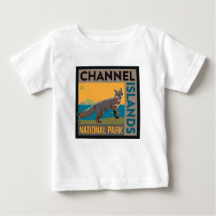Camiseta De Bebé Parque nacional Islas del Canal   Fox