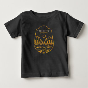 Camiseta De Bebé Parque nacional Yosemite