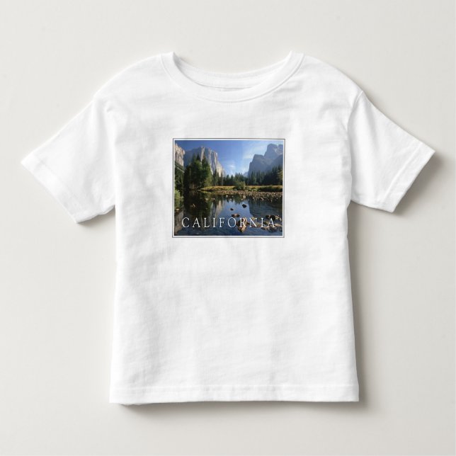 Camiseta De Bebé Parque nacional Yosemite | California (Anverso)
