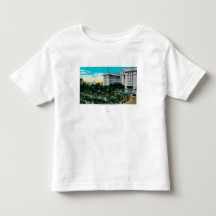 Camiseta De Bebé Parque y los E.E.U.U. Grant HotelSan Diego, CA de