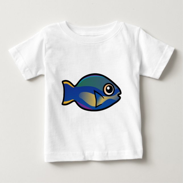 Camiseta De Bebé Parrofish Princess Cute (Anverso)