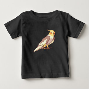 Camiseta De Bebé Parroquia de pájaro de Cockatiel