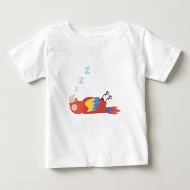 Camiseta De Bebé Parrot T-Shirt (Anverso)