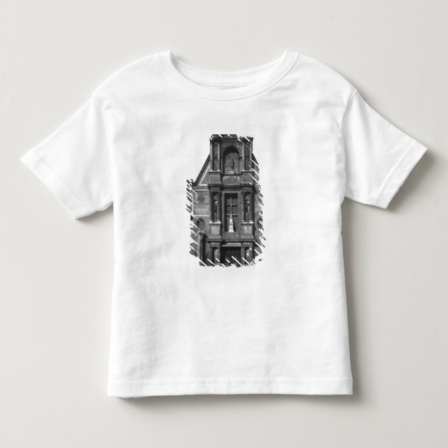 Camiseta De Bebé Parte central del fa�ade principal (Anverso)