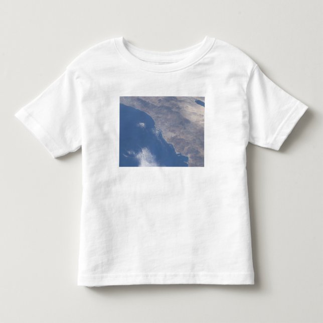 Camiseta De Bebé Parte del sur de California vista desde el espacio (Anverso)