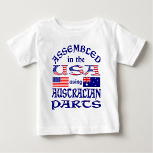 Camiseta De Bebé Partes de Australia