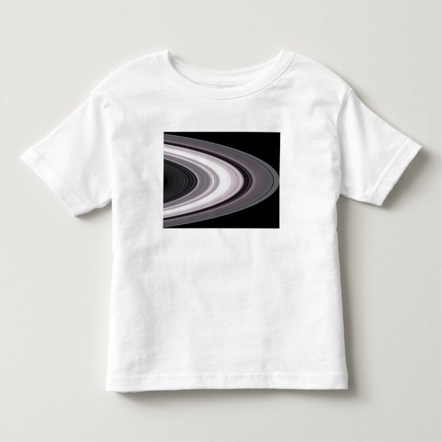 Camiseta De Bebé Partículas pequeñas en los anillos de ½ SaturnPárr (Anverso)