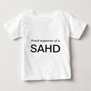 Camiseta De Bebé Partidario orgulloso de a, SAHD