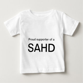 Camiseta De Bebé Partidario orgulloso de a, SAHD