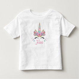 Camiseta De Bebé Partido de Cumpleaños de Unicornio