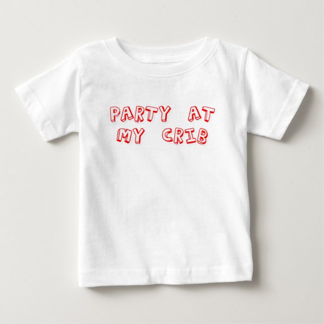 Camiseta De Bebé partycrib (Anverso)