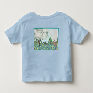 Camiseta De Bebé Pascua abajo en Texas - Azul