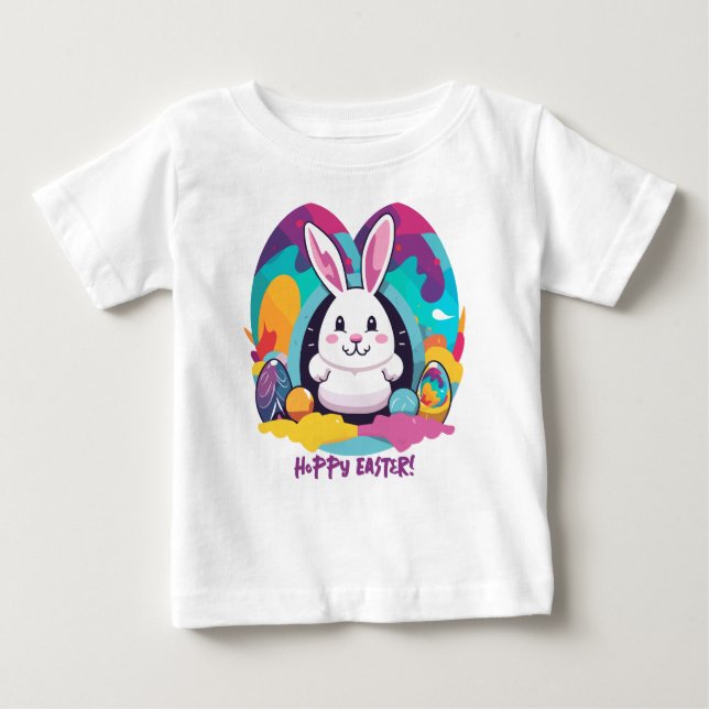 Camiseta De Bebé ¡Pascua Adorable! (Anverso)