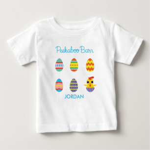 Camiseta De Bebé Pascua de Peekaboo Barn Huevos de Pascua 2