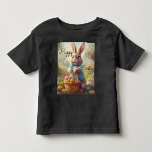 Camiseta De Bebé Pascua encantada - Conejito caprichoso