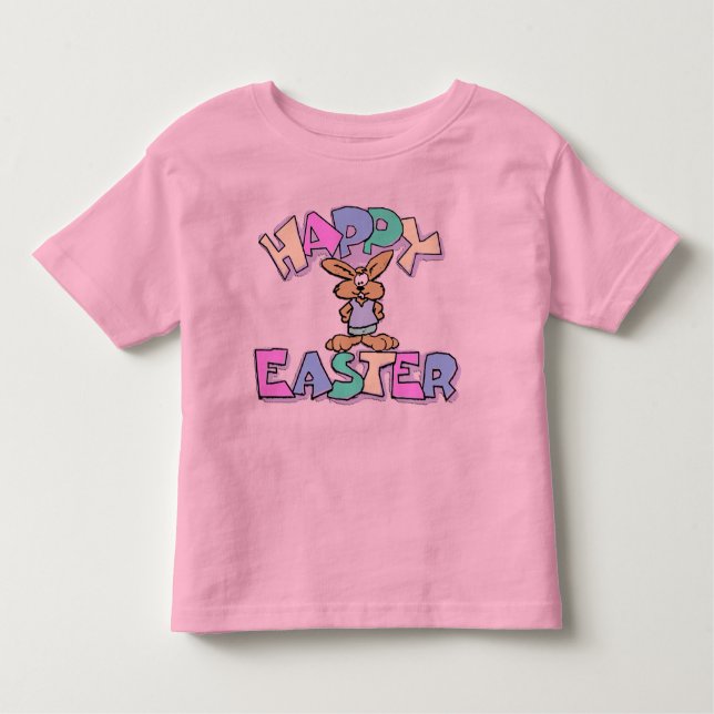 Camiseta De Bebé Pascua feliz (Anverso)