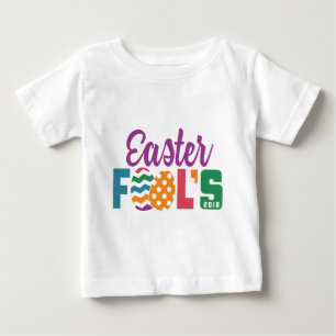 Camiseta De Bebé Pascua linda engaña el día 2018
