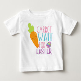 Camiseta De Bebé Pascua, Zanahoria Esperando Pascua, Huevos De Pasc