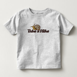Camiseta De Bebé Paseando por la naturaleza del caracol