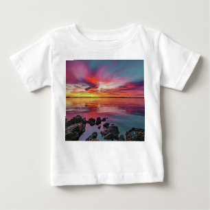 Camiseta De Bebé "Pasear por las olas: Ocean Vibes Tee"