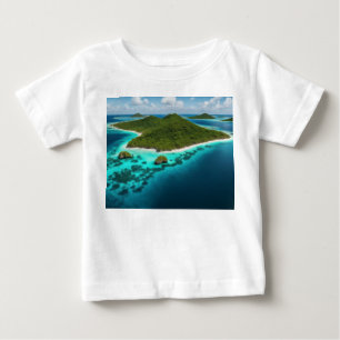Camiseta De Bebé "Pasear por las olas: Ocean Vibes Tee"