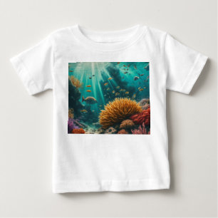 Camiseta De Bebé "Pasear por las olas: Ocean Vibes Tee"