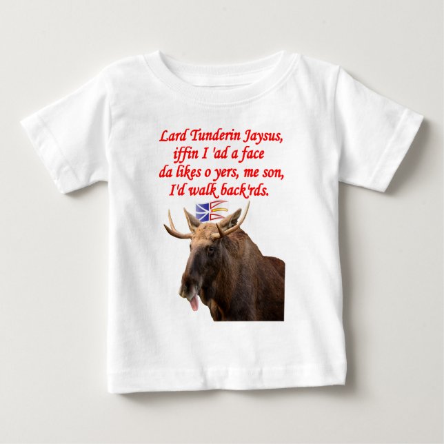 Camiseta De Bebé PASEO BACKWARDS.png de NEWFIE (Anverso)